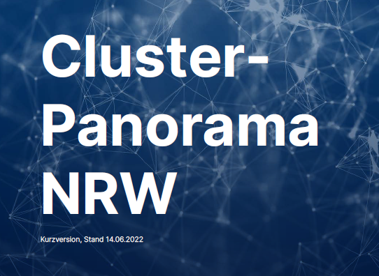 NRW.innovativ veröffentlicht erstes Cluster-Panorama NRW